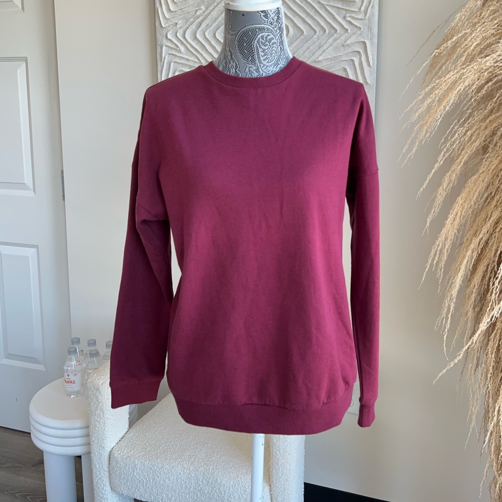 Forever 21 Burgundy Sweatshirt